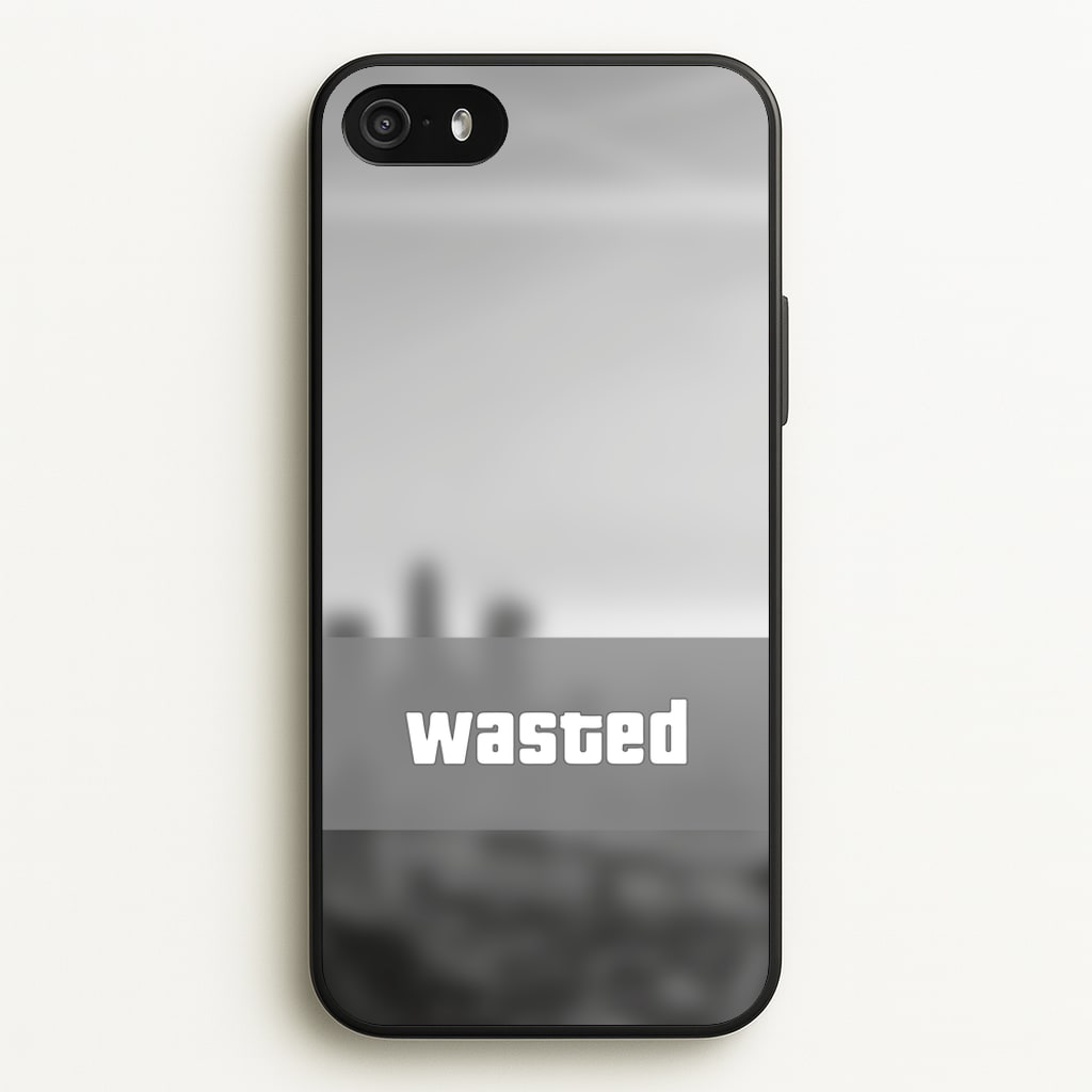 Wasted - Video Game - GTA Phone Case for iPhone 5 / 5s / SE 2016