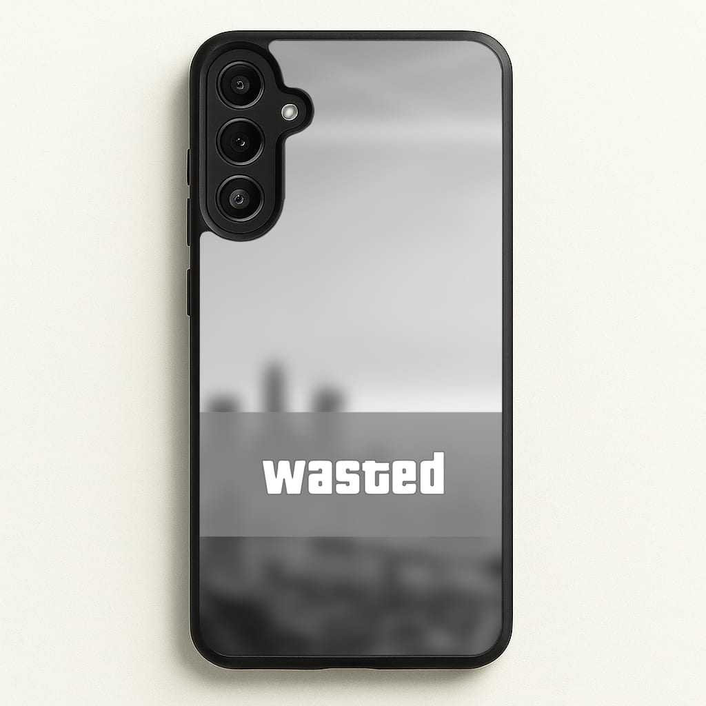 Wasted - Video Game - GTA Phone Case for Galaxy A36
