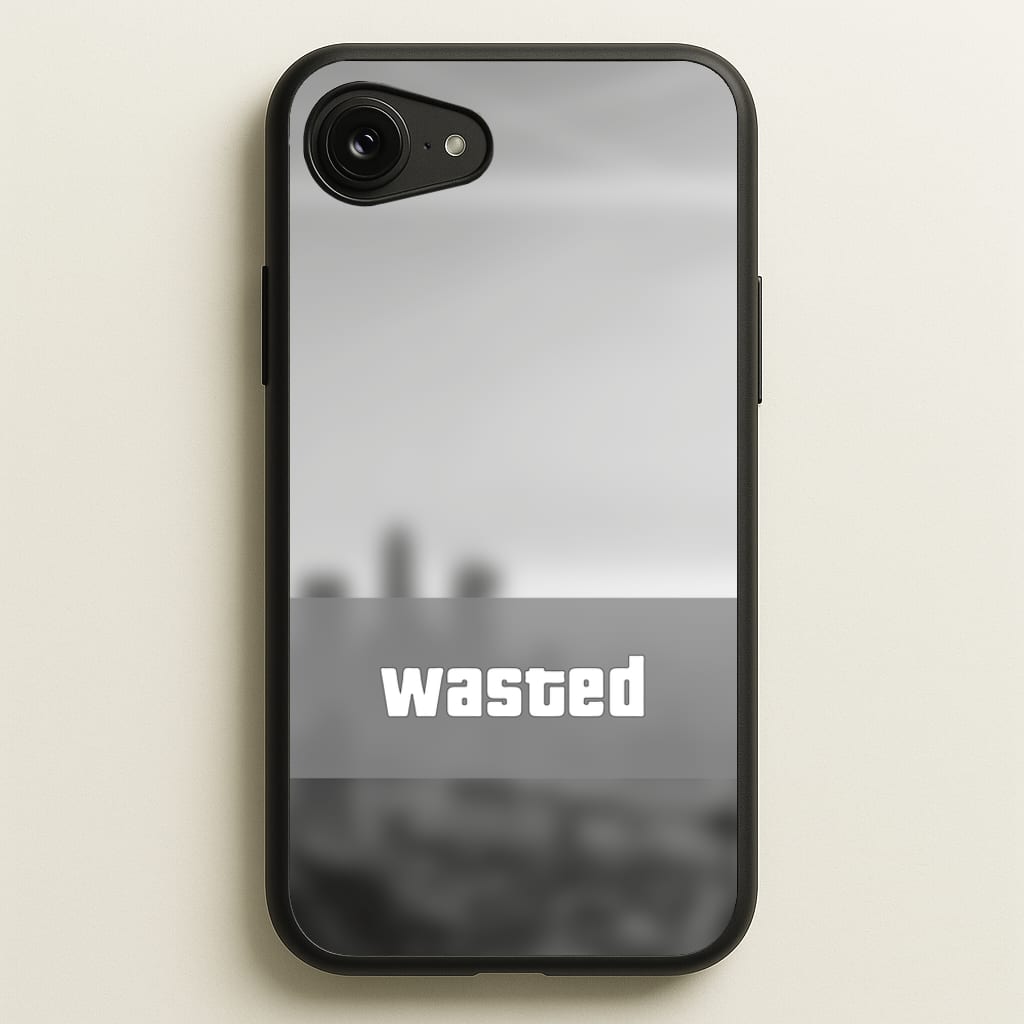 Wasted - Video Game - GTA Phone Case for iPhone 16e