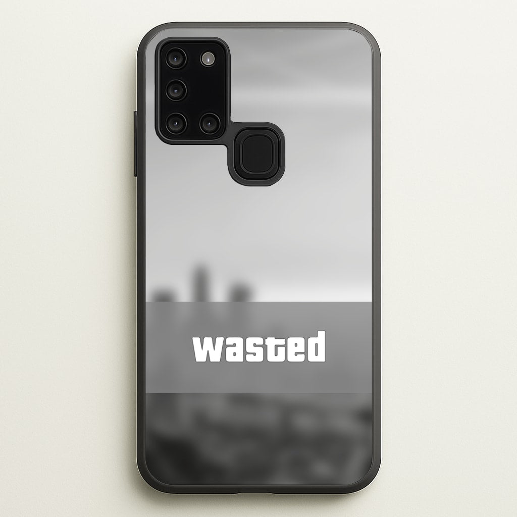 Wasted - Video Game - GTA Phone Case for Galaxy A21s