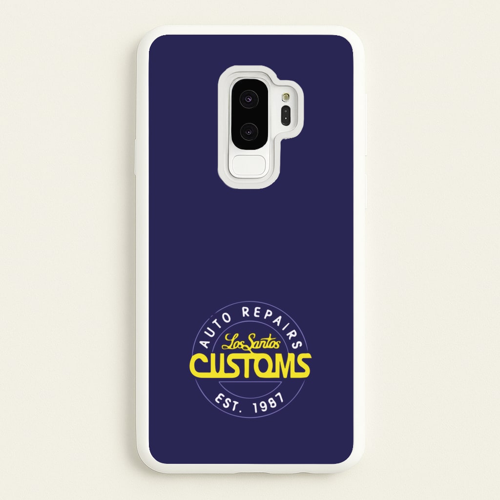 Los Santos Customs - Video Game - GTA Phone Case for Galaxy S9 Plus