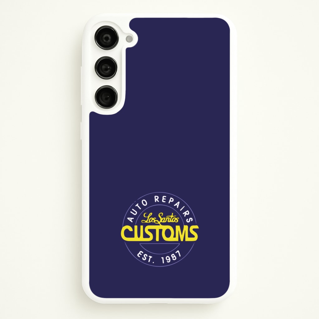 Los Santos Customs - Video Game - GTA Phone Case for Galaxy S23