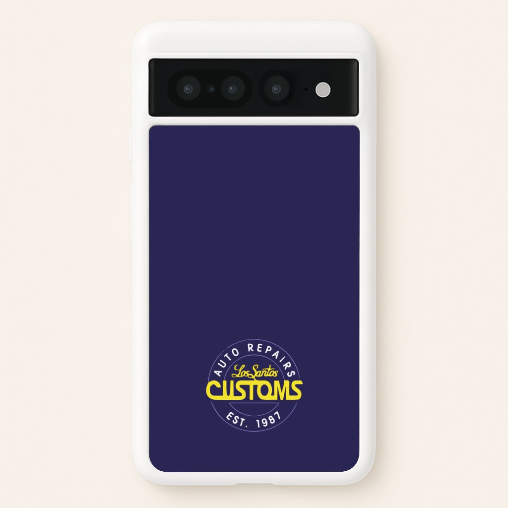 Los Santos Customs - Video Game - GTA Phone Case for Google Pixel 7 Pro