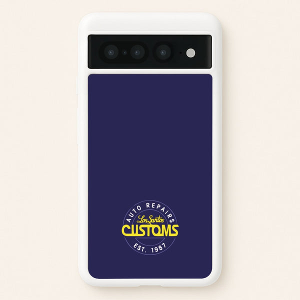 Los Santos Customs - Video Game - GTA Phone Case for Google Pixel 7 Pro