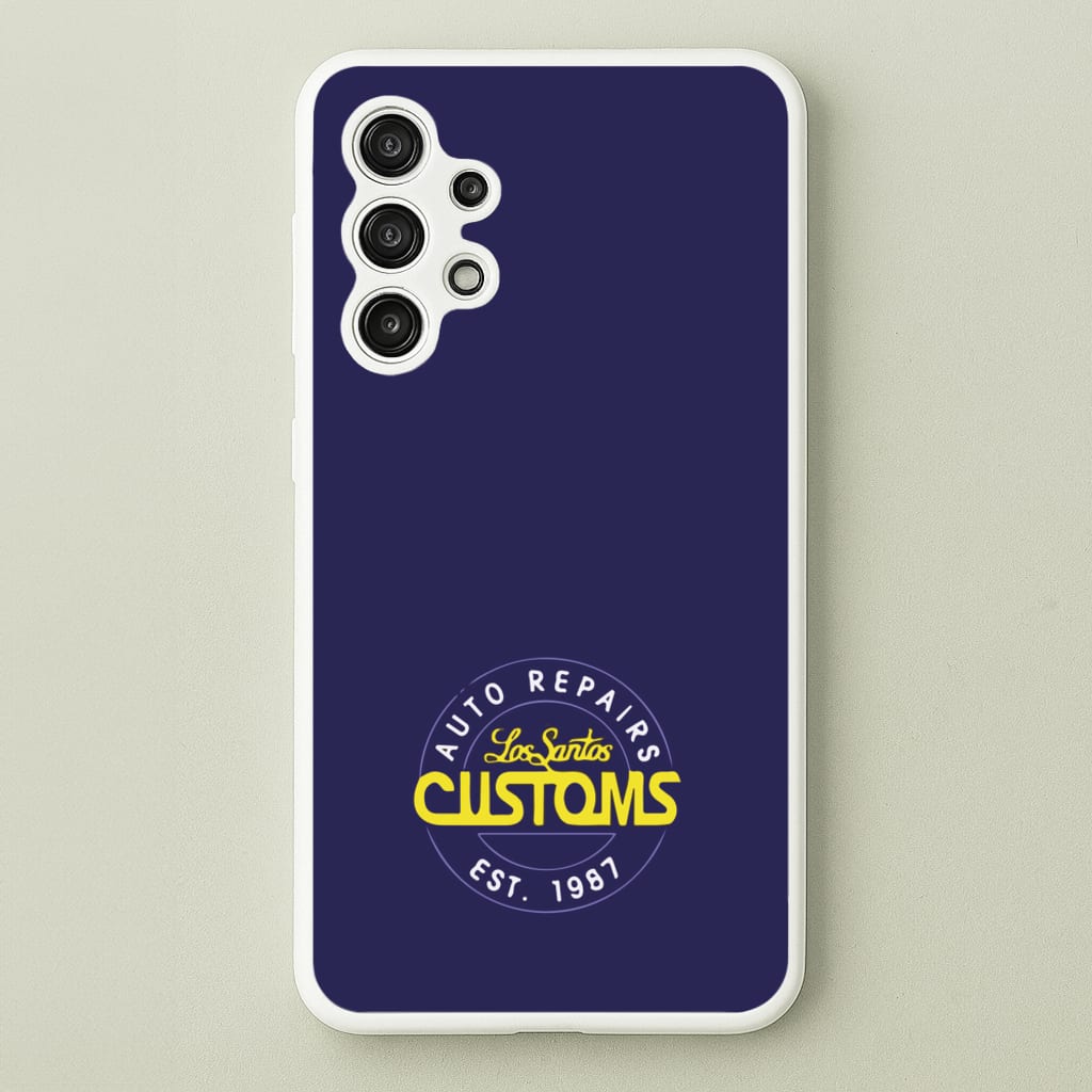 Los Santos Customs - Video Game - GTA Phone Case for Galaxy A13