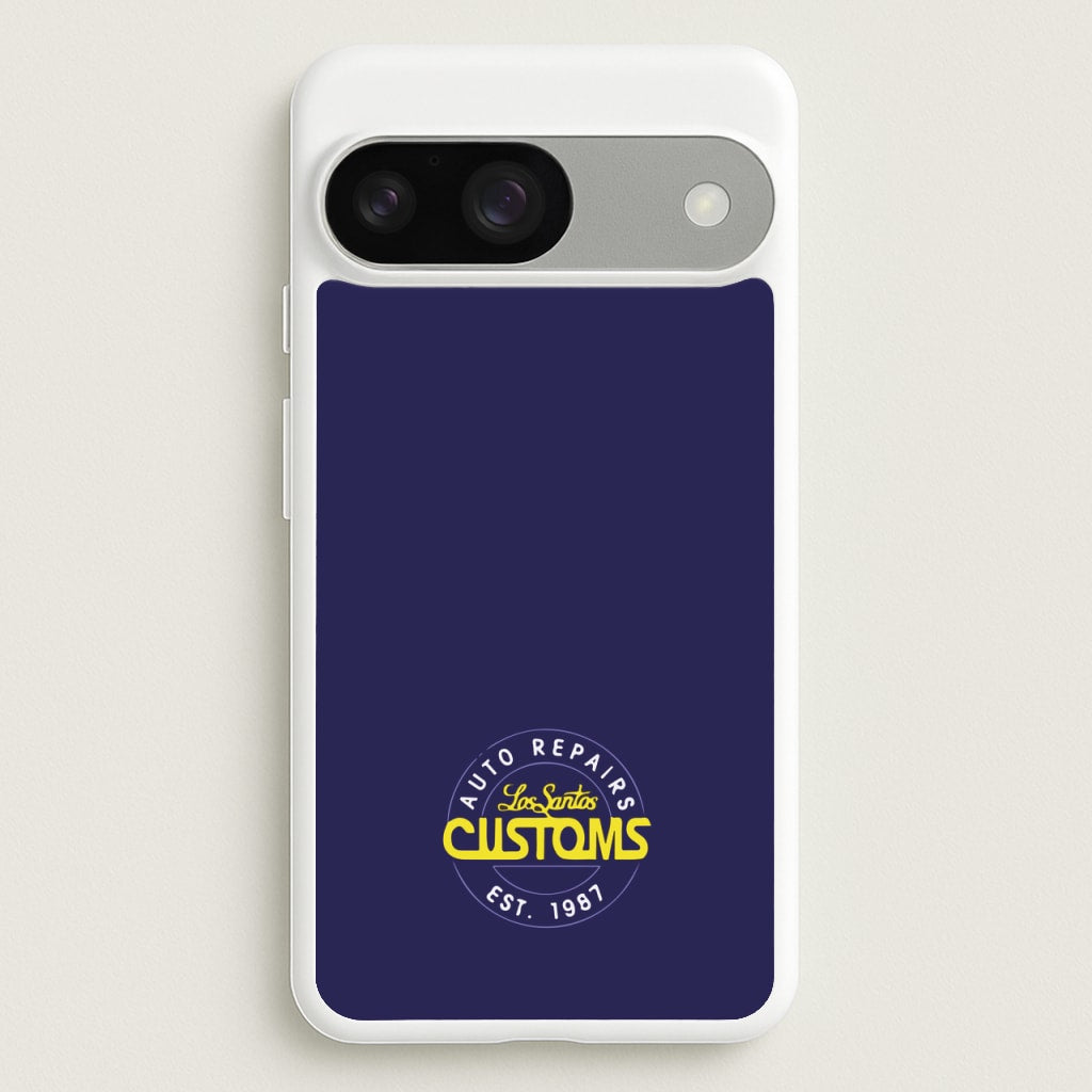 Los Santos Customs - Video Game - GTA Phone Case for Google Pixel 9 / 9 Pro