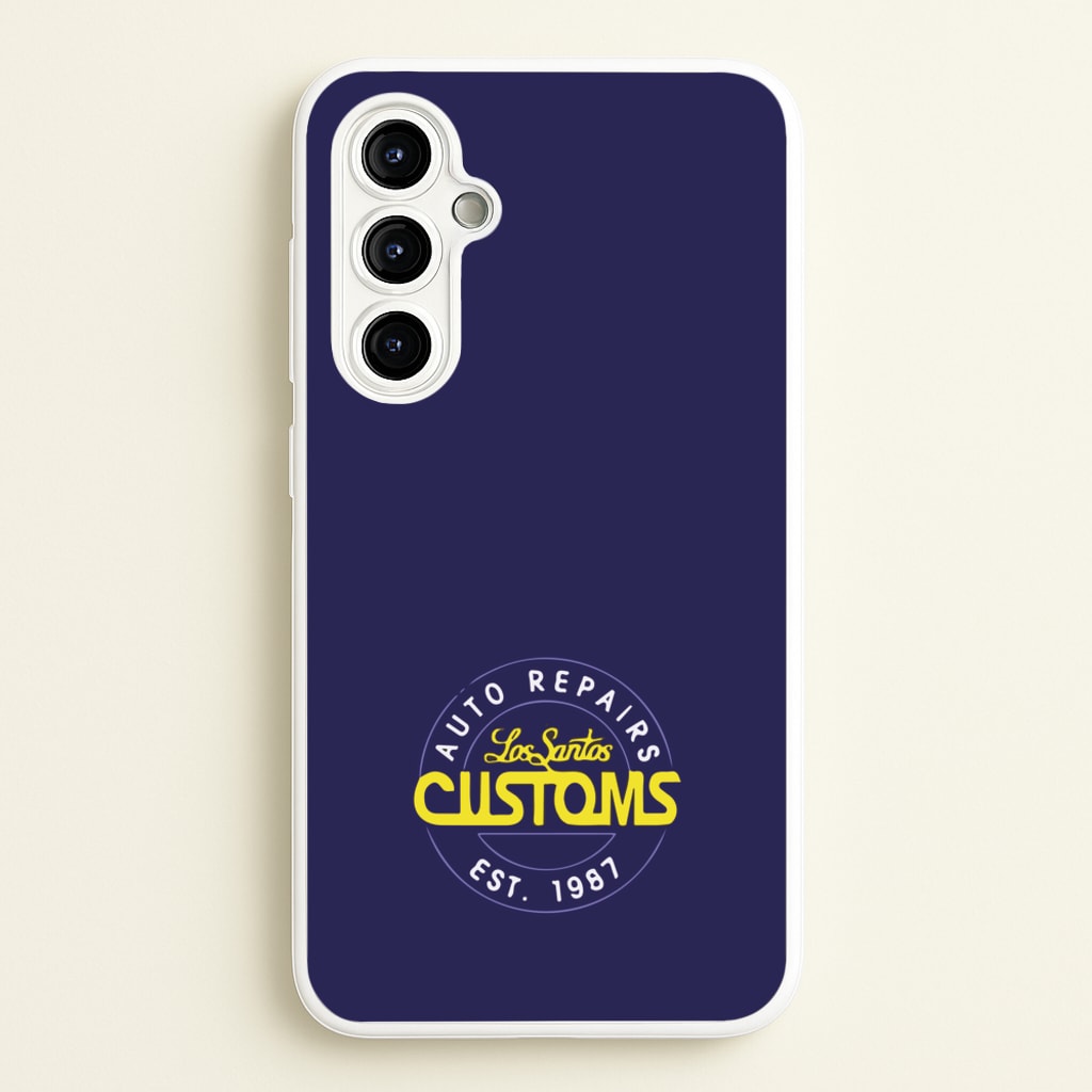 Los Santos Customs - Video Game - GTA Phone Case for Galaxy A54