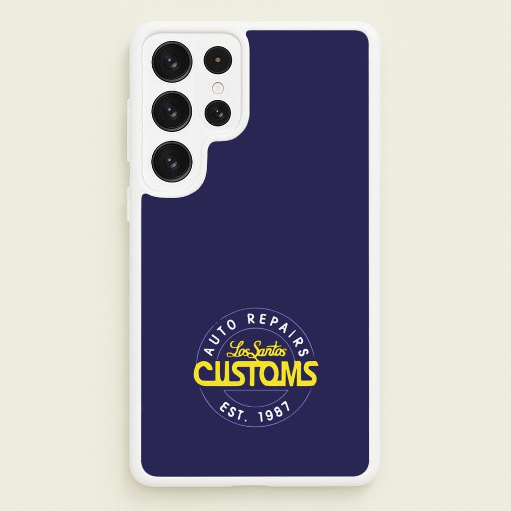 Los Santos Customs - Video Game - GTA Phone Case for Galaxy S23 Ultra