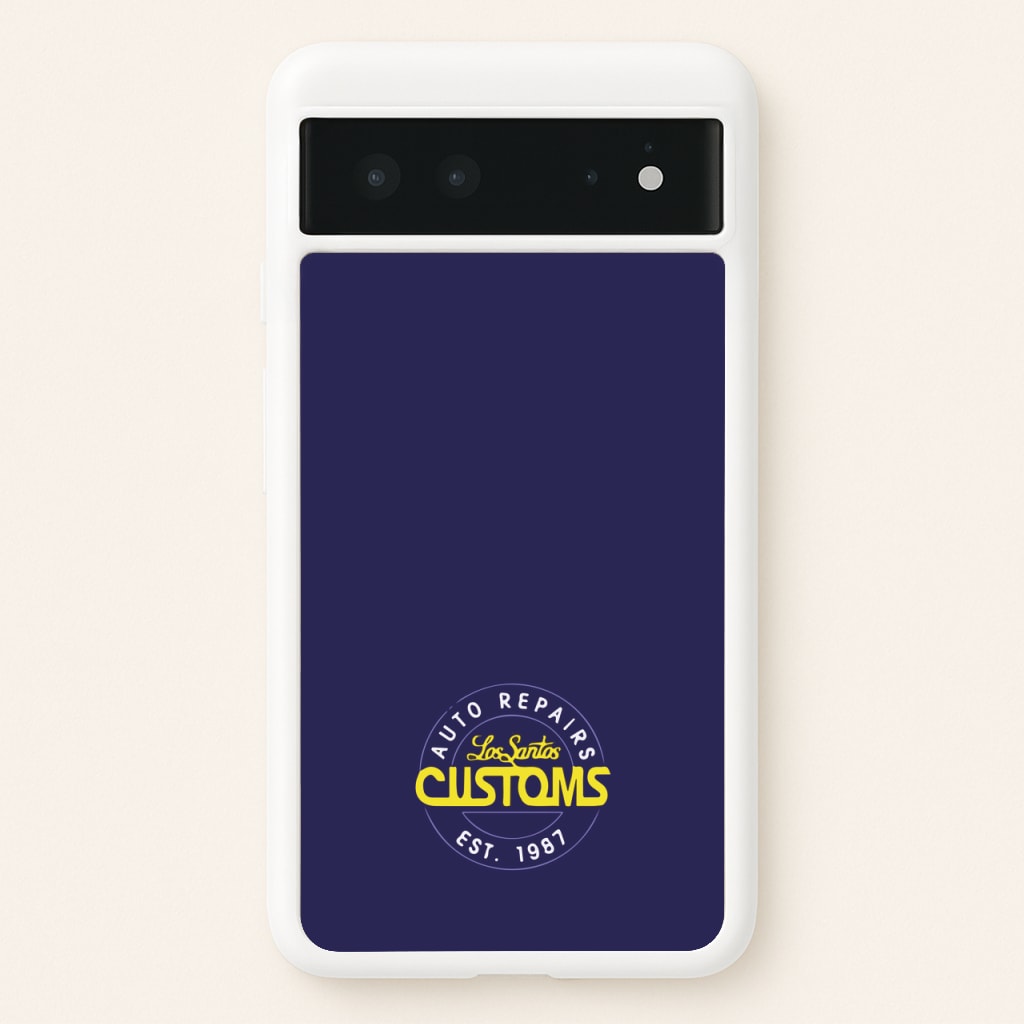 Los Santos Customs - Video Game - GTA Phone Case for Google Pixel 6