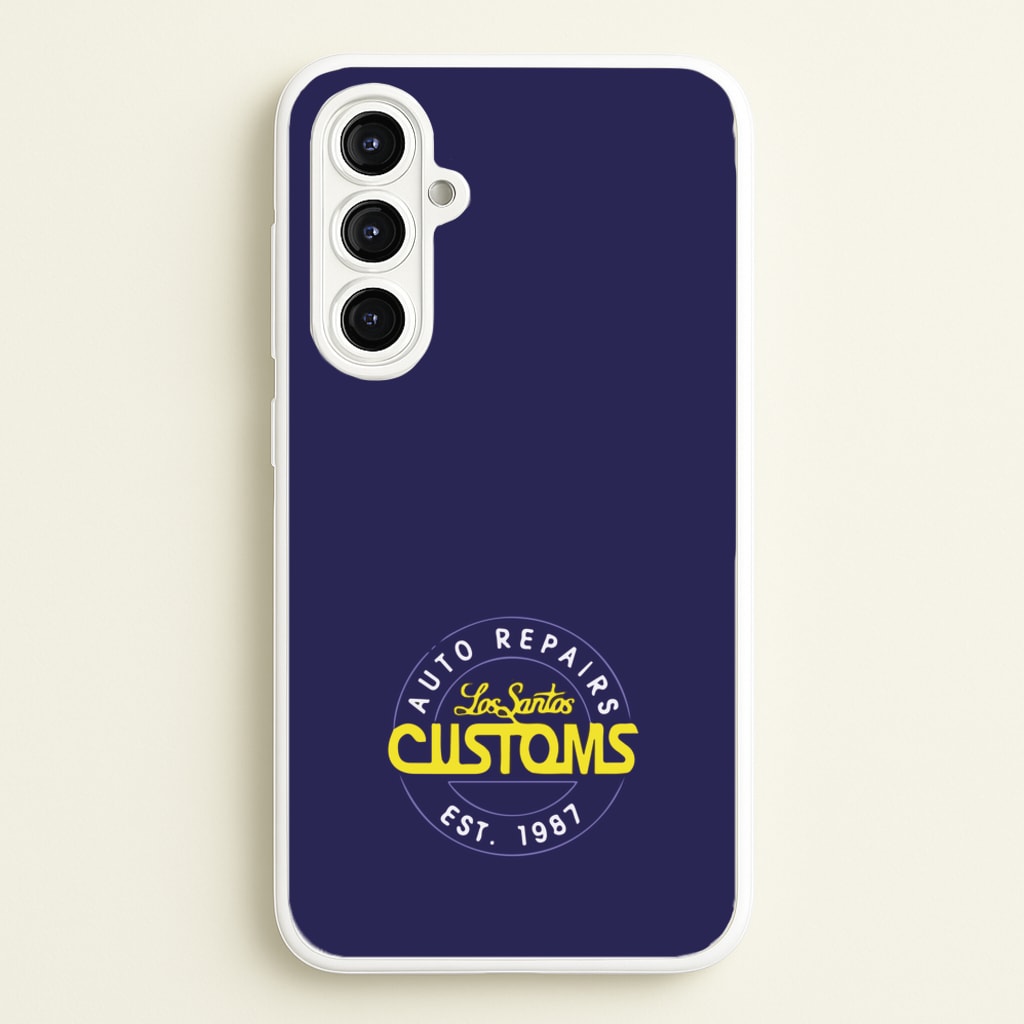 Los Santos Customs - Video Game - GTA Phone Case for Galaxy A16