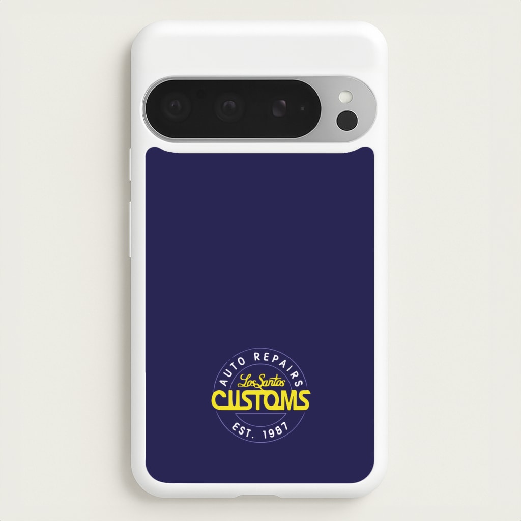 Los Santos Customs - Video Game - GTA Phone Case for Google Pixel 9 Pro XL