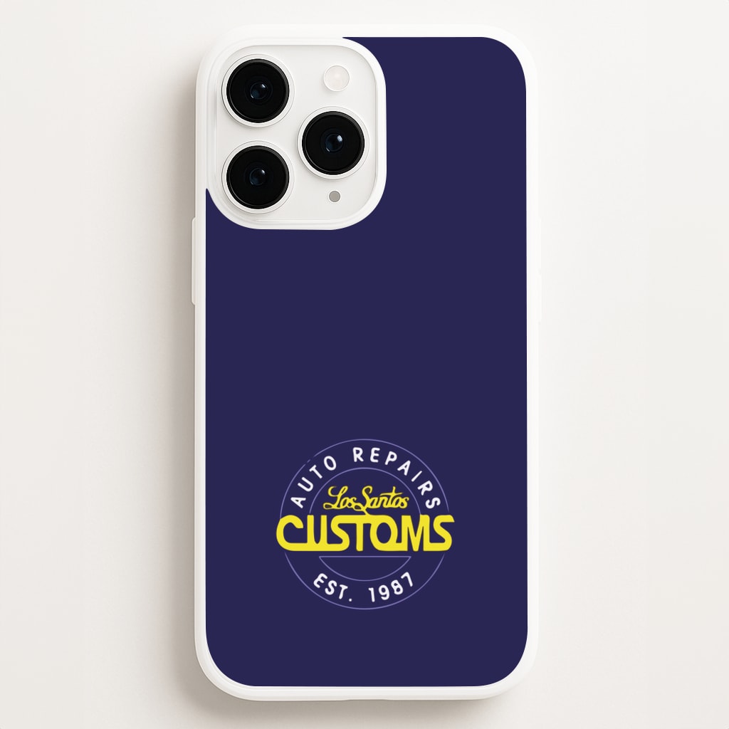 Los Santos Customs - Video Game - GTA Phone Case for iPhone 11 Pro