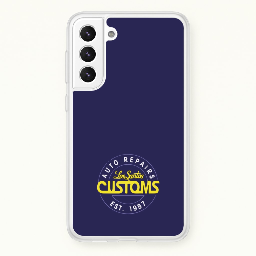 Los Santos Customs - Video Game - GTA Phone Case for Galaxy S22 Plus