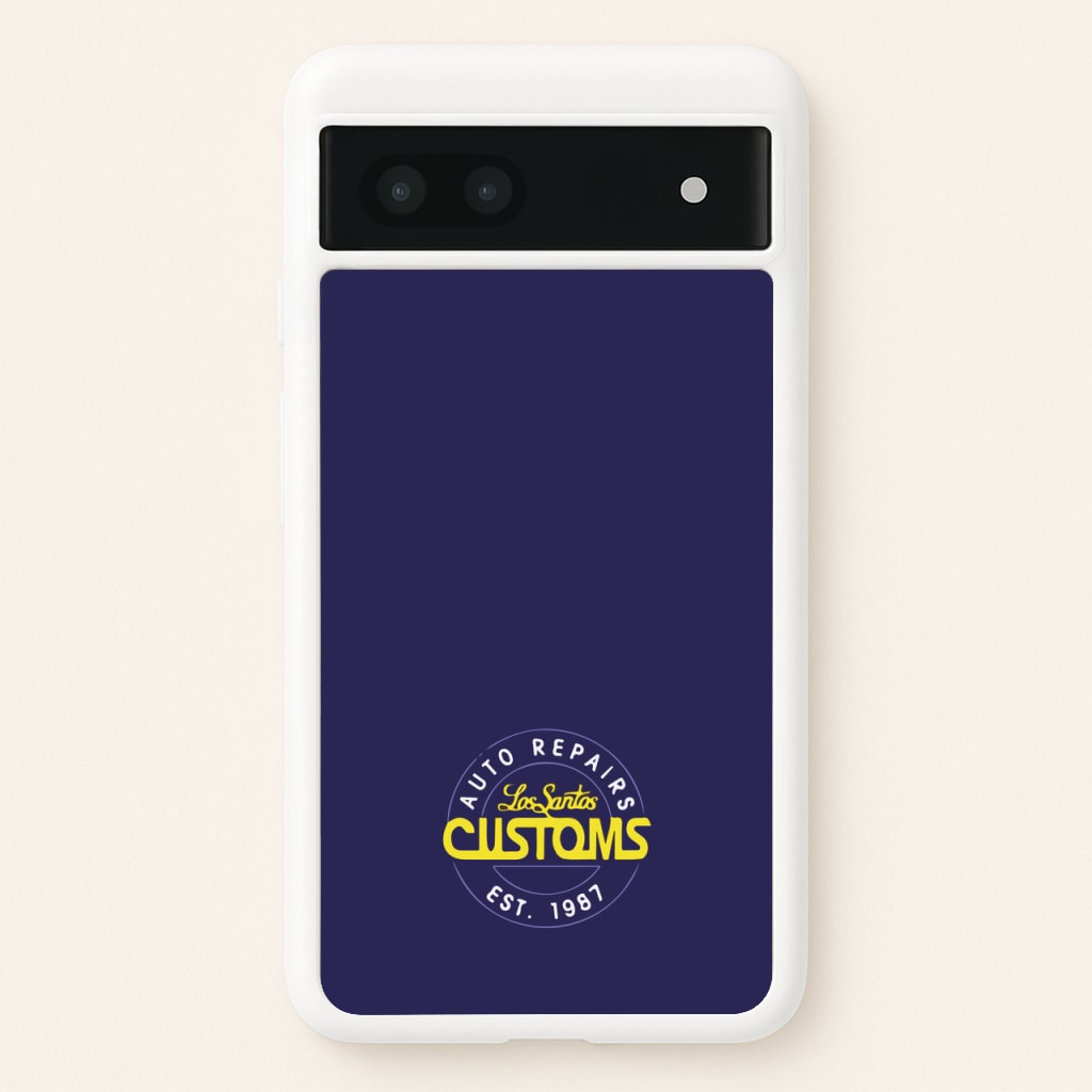 Los Santos Customs - Video Game - GTA Phone Case for Google Pixel 7a