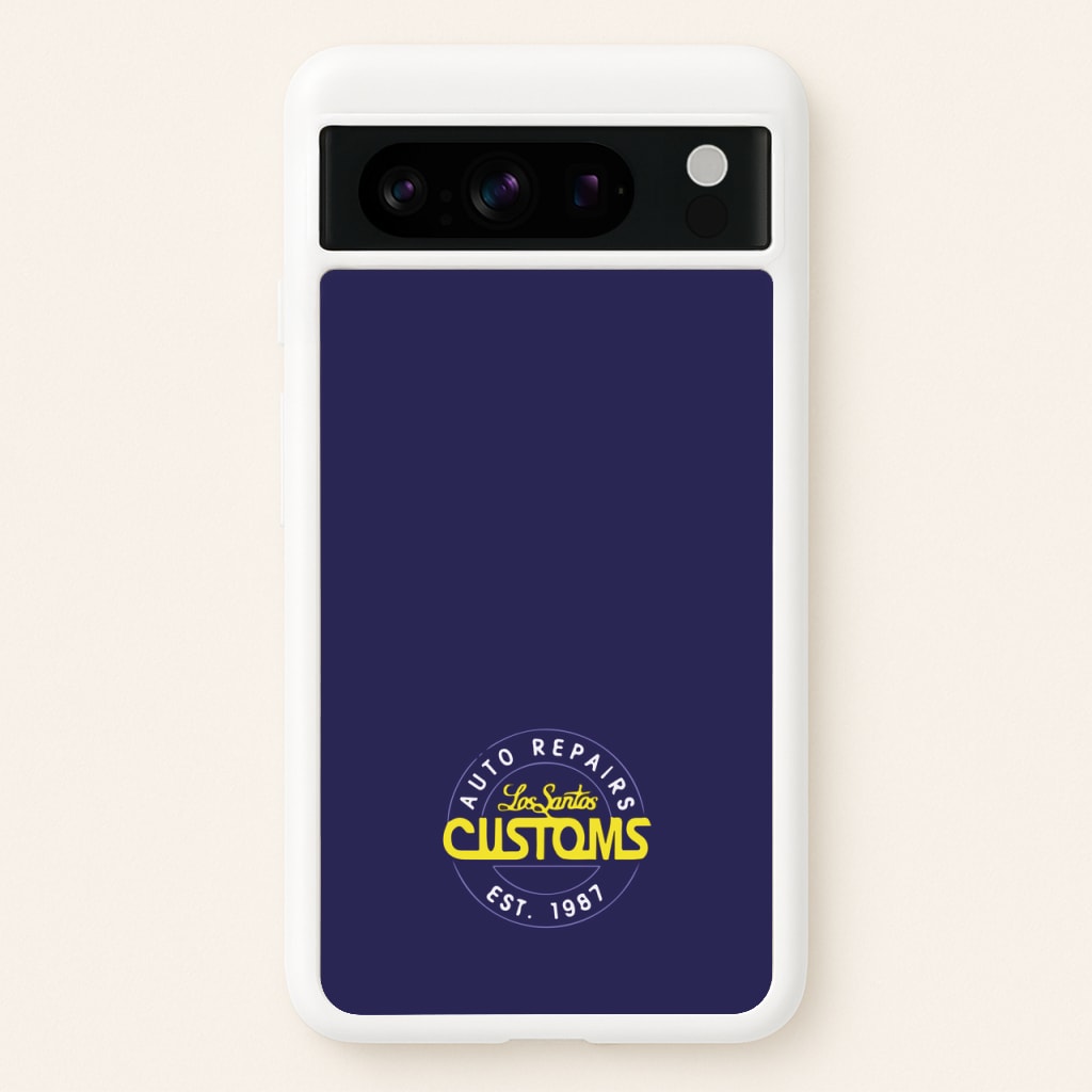 Los Santos Customs - Video Game - GTA Phone Case for Google Pixel 8 Pro