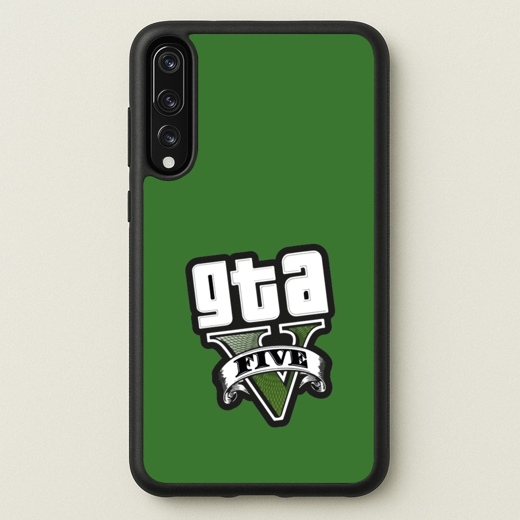 Green Five - Video Game - GTA Phone Case for Huawei P20 Pro