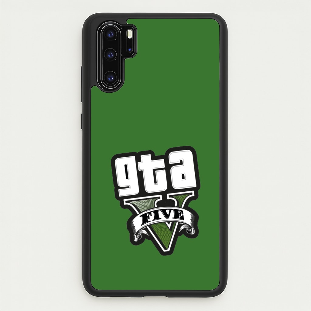 Green Five - Video Game - GTA Phone Case for Huawei P30 Pro