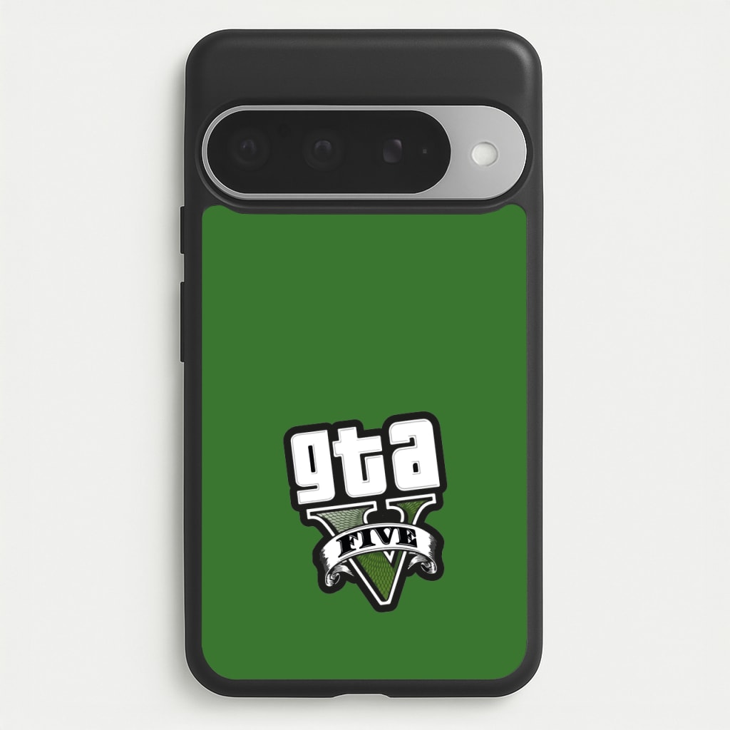 Green Five - Video Game Phone Case for Google Pixel 10 Pro XL
