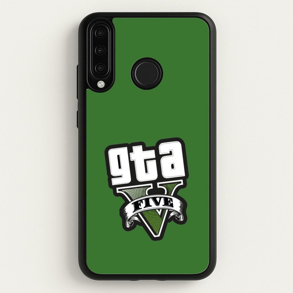 Green Five - Video Game - GTA Phone Case for Huawei P30 Lite