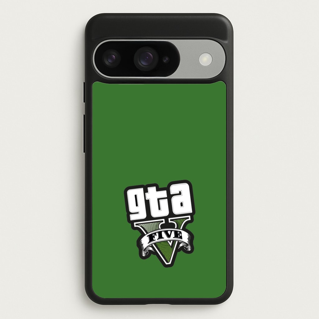 Green Five - Video Game Phone Case for Google Pixel 10 / 10 Pro