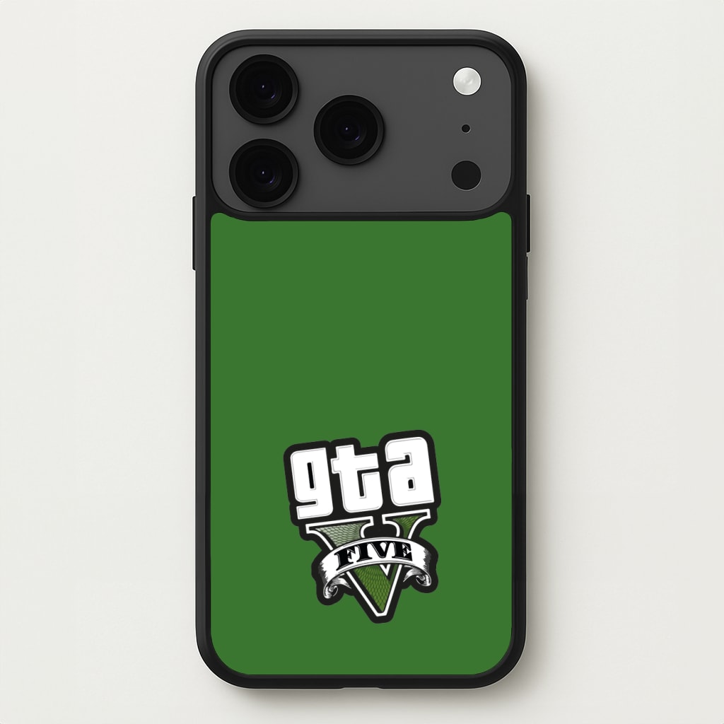 Green Five - Video Game Phone Case for iPhone 17 Pro Max