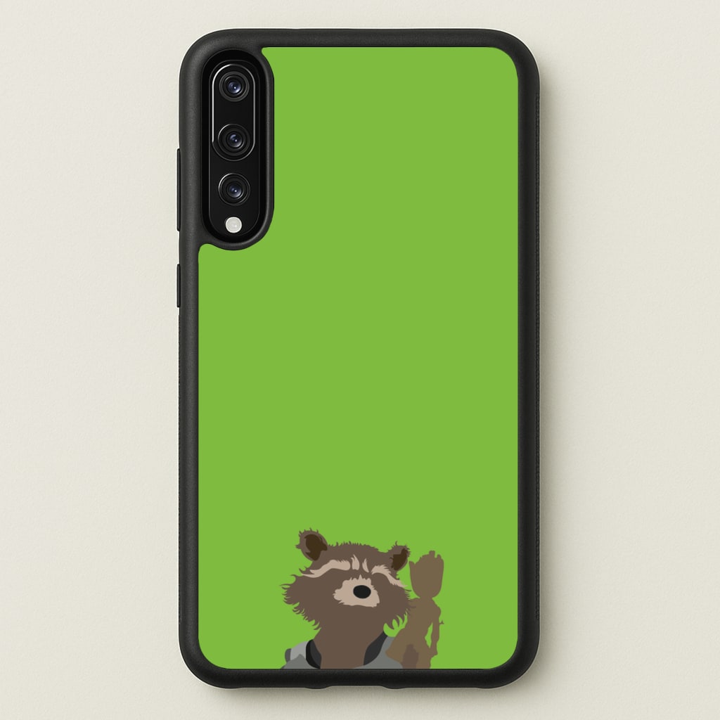 Rocket Raccoon And Groot - GOTG - Marvel Phone Case for Huawei P20 Pro