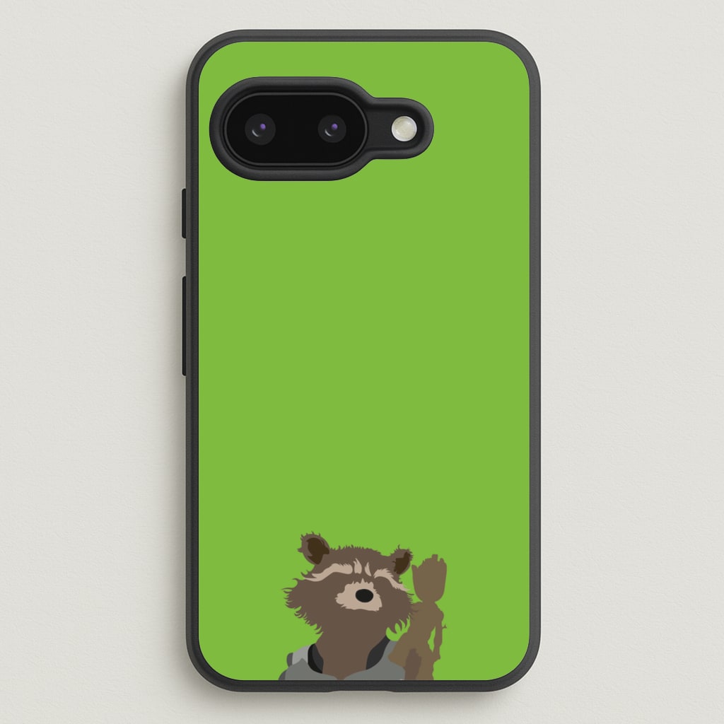 Rocket Raccoon And Groot - GOTG - Marvel Phone Case for Google Pixel 9a