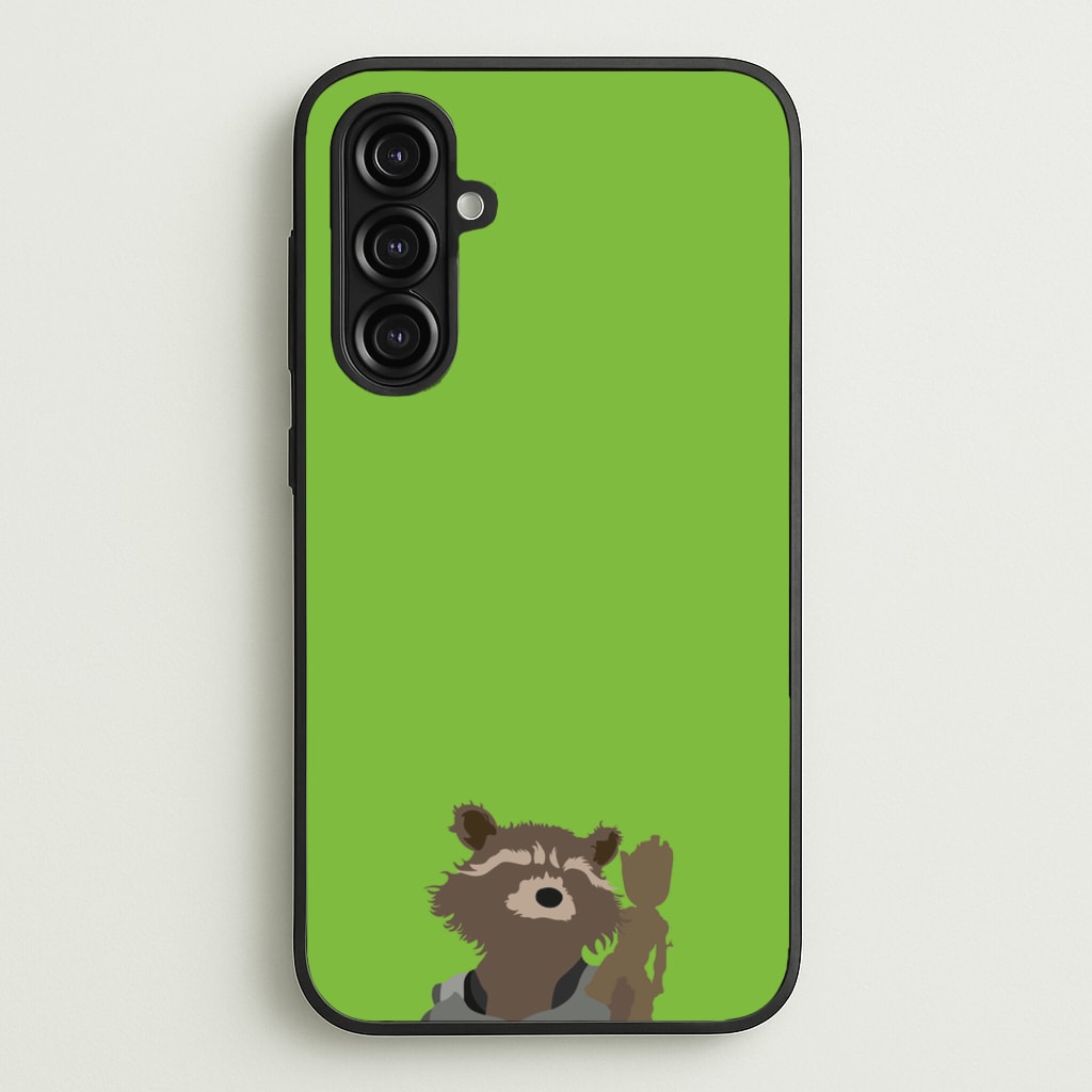Rocket Raccoon And Groot - GOTG - Marvel Phone Case for Galaxy A16