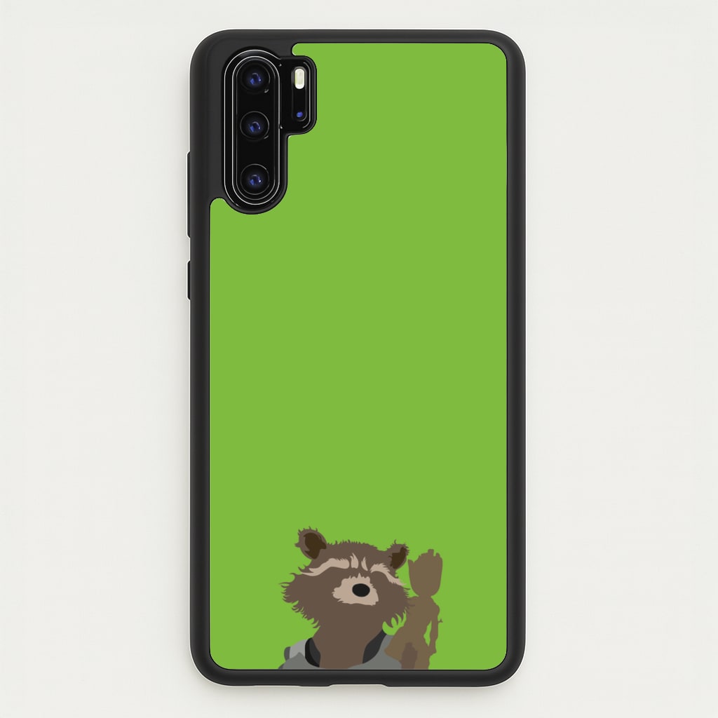 Rocket Raccoon And Groot - GOTG - Marvel Phone Case for Huawei P30 Pro