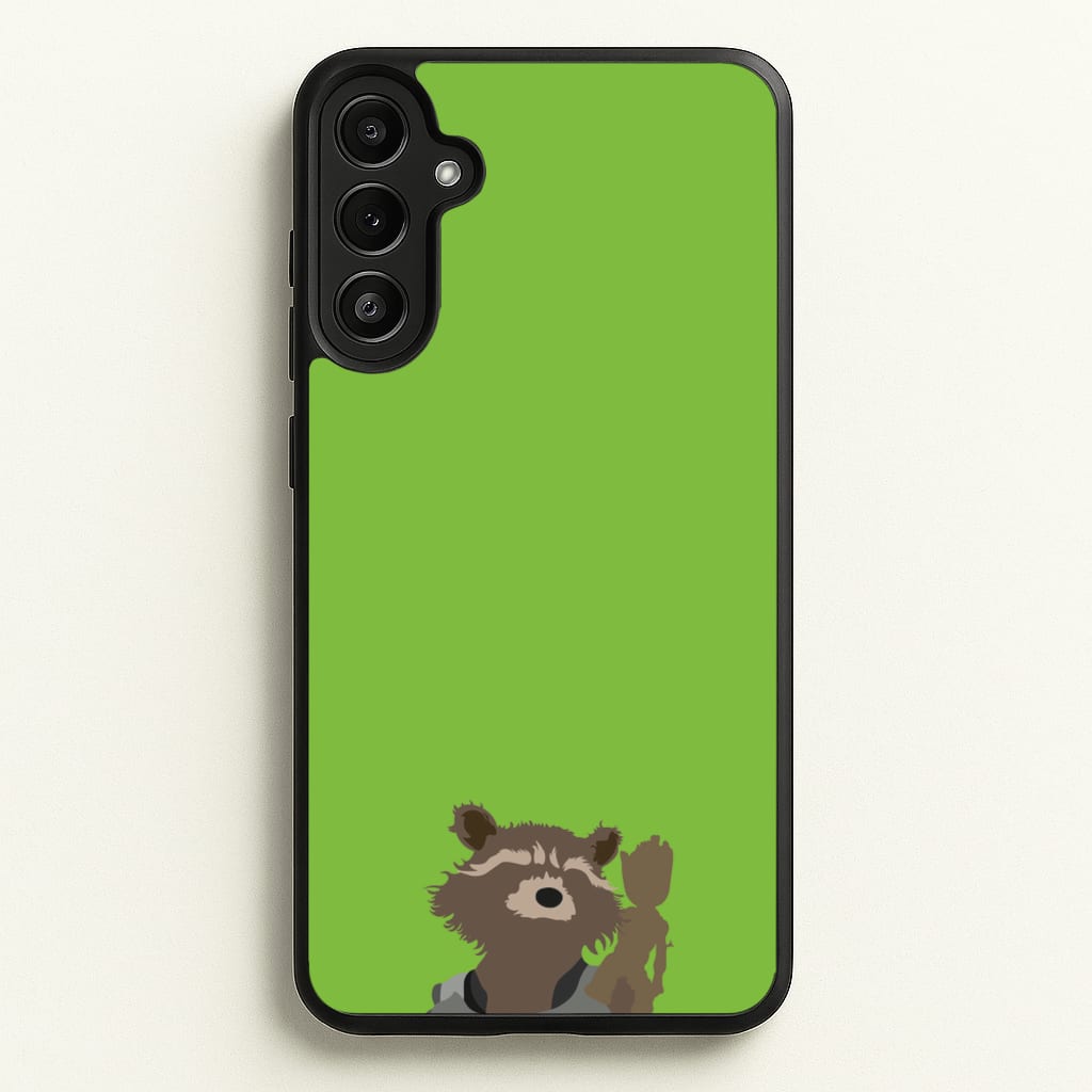 Rocket Raccoon And Groot - GOTG - Marvel Phone Case for Galaxy A36