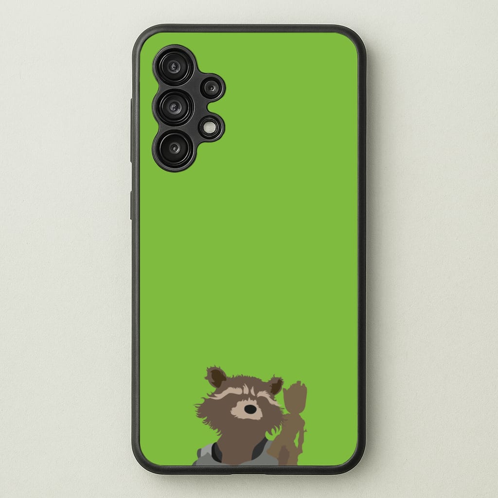 Rocket Raccoon And Groot - GOTG - Marvel Phone Case for Galaxy A13