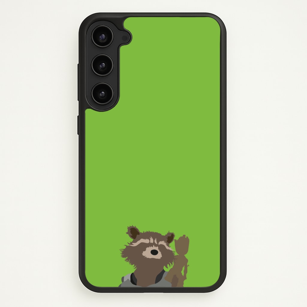 Rocket Raccoon And Groot - GOTG - Marvel Phone Case for Galaxy S23 Plus