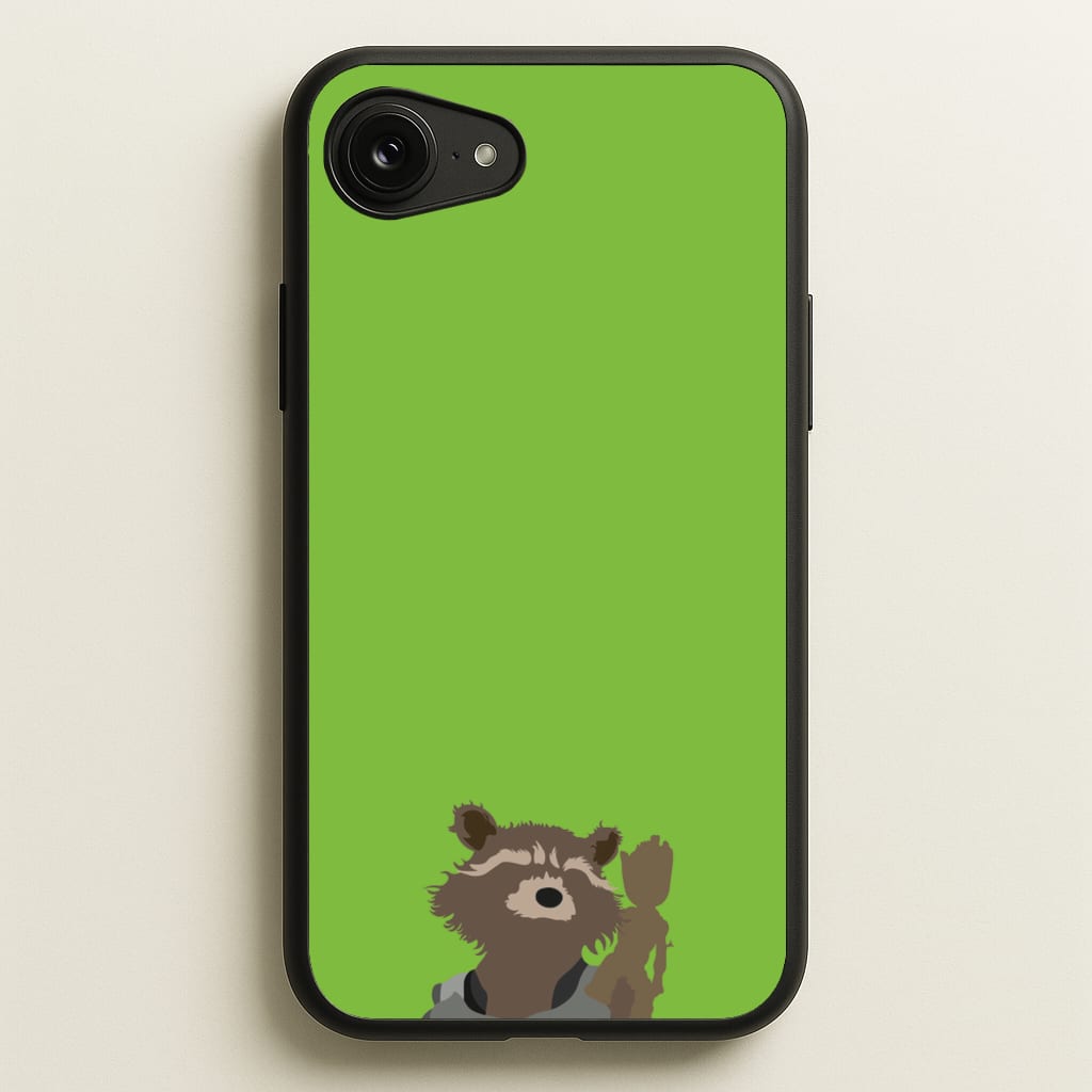 Rocket Raccoon And Groot - GOTG - Marvel Phone Case for iPhone 16e