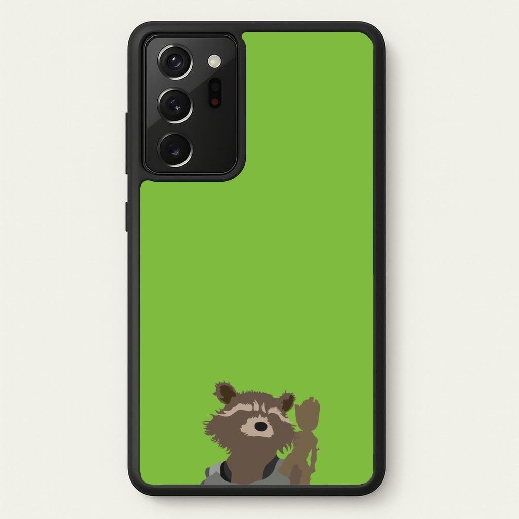 Rocket Raccoon And Groot - GOTG - Marvel Phone Case for Galaxy Note 20 Ultra