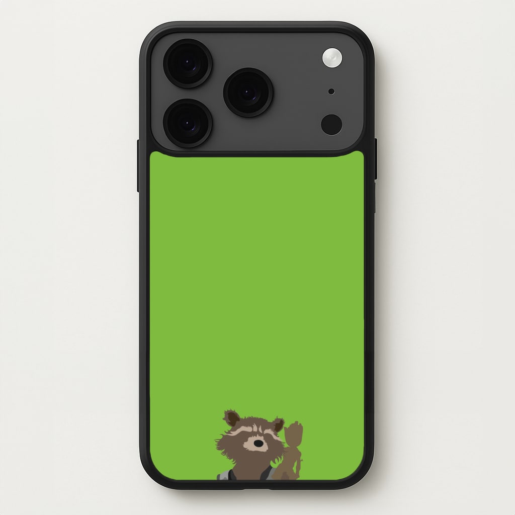 Rocket Raccoon And Groot - GOTG Phone Case for iPhone 17 Pro