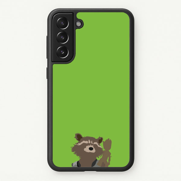 Rocket Raccoon And Groot - GOTG - Marvel Phone Case for Galaxy S22 Plus