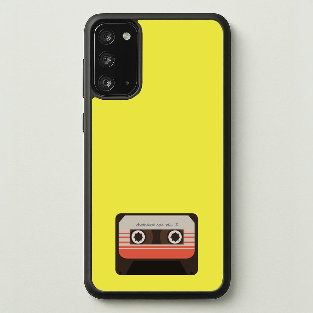 Awesome Mix Vol 2 - GOTG - Marvel Phone Case for Galaxy Note 20