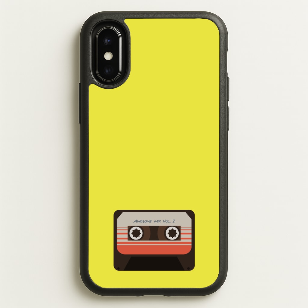 Awesome Mix Vol 2 - GOTG - Marvel Phone Case for iPhone X / XS