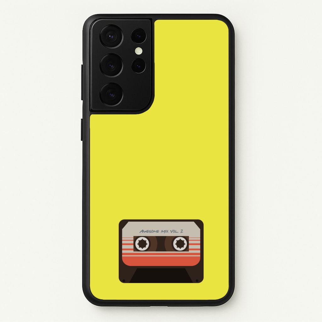 Awesome Mix Vol 2 - GOTG - Marvel Phone Case for Galaxy S21 Ultra