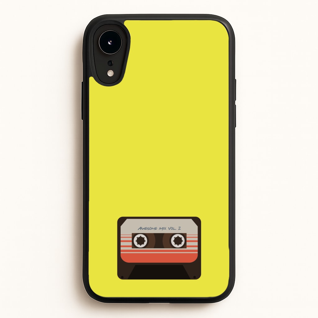 Awesome Mix Vol 2 - GOTG - Marvel Phone Case for iPhone XR
