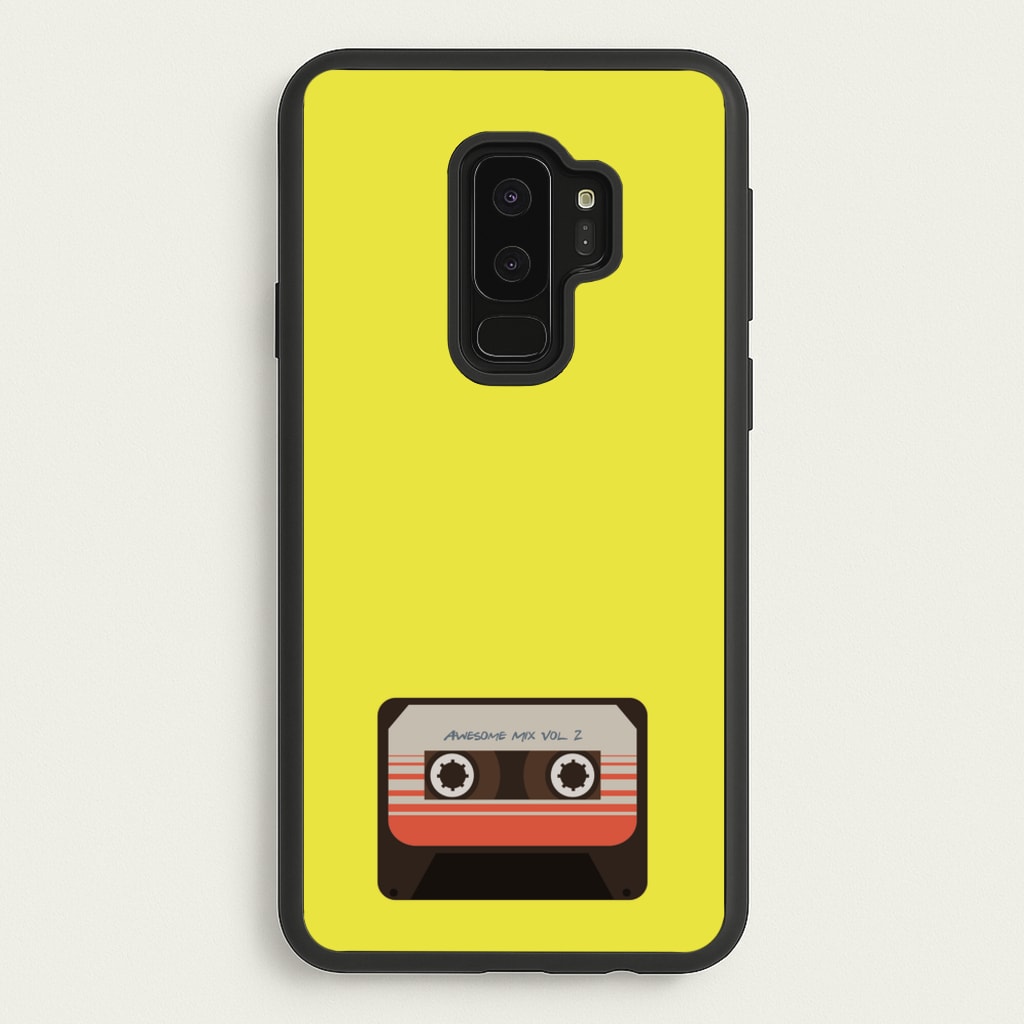 Awesome Mix Vol 2 - GOTG - Marvel Phone Case for Galaxy S9 Plus