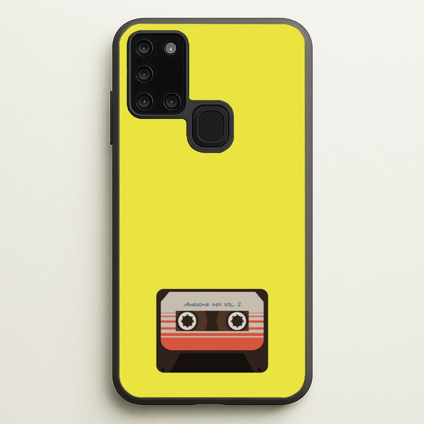 Awesome Mix Vol 2 - GOTG - Marvel Phone Case for Galaxy A21s