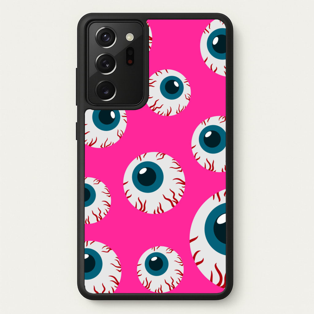 Spooky Eye Pattern - Phone Case for Galaxy Note 20 Ultra