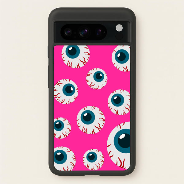 Spooky Eye Pattern - Phone Case for Google Pixel 8 Pro