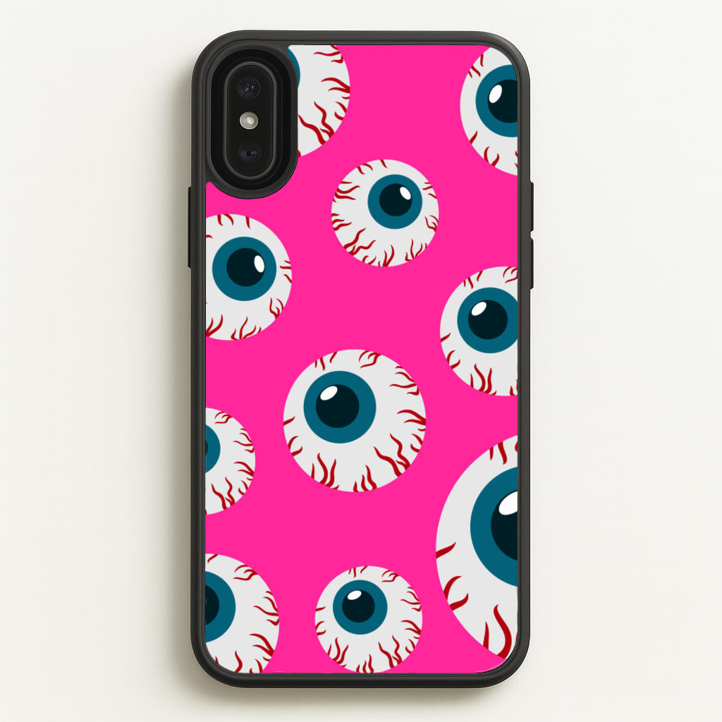 Spooky Eye Pattern - Phone Case for iPhone XS Max