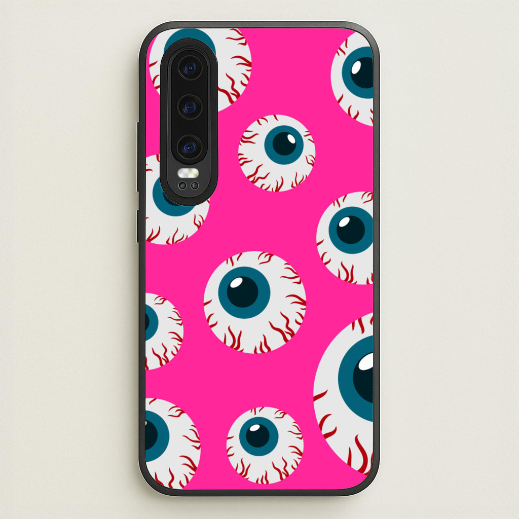Spooky Eye Pattern - Phone Case for Huawei P30