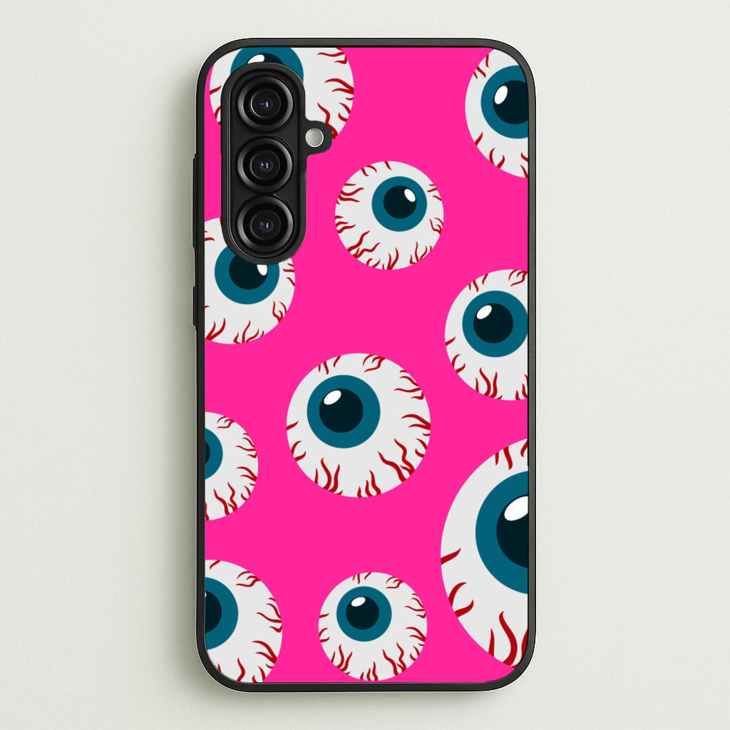Spooky Eye Pattern - Phone Case for Galaxy A16