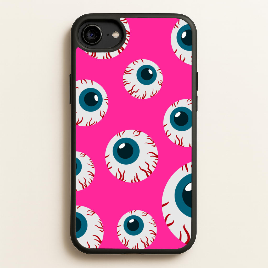 Spooky Eye Pattern - Phone Case for iPhone 6 / 7 / 8 / SE
