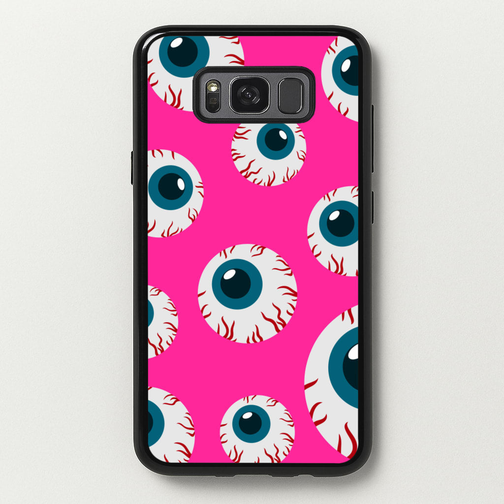 Spooky Eye Pattern  -  Phone Case for Galaxy S8 Plus