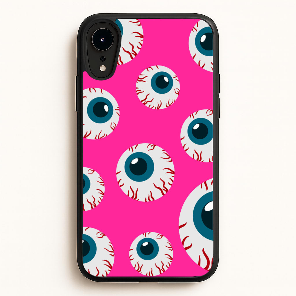 Spooky Eye Pattern - Phone Case for iPhone XR